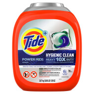 Tide Hygienic Clean Heavy 10x Duty Power Original PODS Laundry Detergent Pacs 76 Count