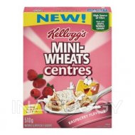 Mini Wheat Raspberry Centres Cereal 510G