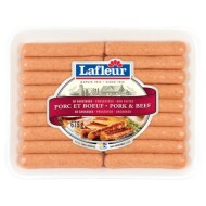 Lafleur Pork & Beef Sausages Family Pack 1Ea