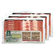 Greenfield Natural Meat Co. Ecsl36 C12t48h7p336 Bacon, 3 x 375 g