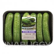 Organic mini cucumbers ~340 g