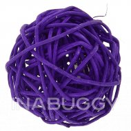 Whisker City® Wicker Ball Cat Toy - (COLOR VARIES), One Size