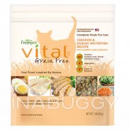Freshpet® Vital™ Grain Free Complete Meals Adult Cat Food - Chicken, Ocean Whitefish & Egg, 1 Lb