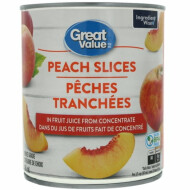 Great Value Peach Slices 796 ml