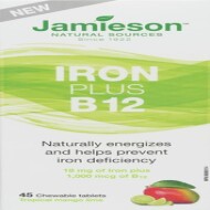 Iron Plus B trop mango lime chewable tablets