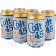 Stroh Canada - Colt 45 Malt Liquor Can, 6 x 355 mL
