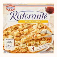 Dr. Oetker Ristorante Thin Crust Pizza, Funghi ~365g