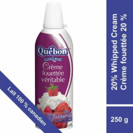 Québon Ultra Cream 20% M.F. Real Whipped Cream ~225 g