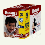 Huggies Snug & Dry Step 4, Package of 136