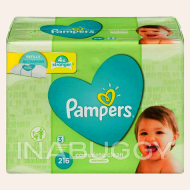 Pampers Complete Clean Refill Wipes Unscented, 216 Wipes