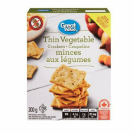Great Value Thin Vegetable Crackers 1Ea