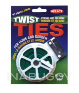 Select Twist Tie Roll, 66-ft