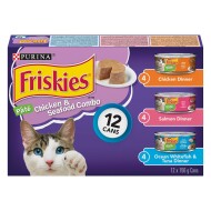 Purina® Friskies® Chicken & Seafood Combo Variety Pack Cat Food