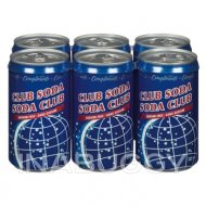 Compliments Club Soda Carbonated Beverage 6 x 222 ml