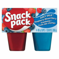 Snack Pack Raspberry Mixed Berry Juicy Gels ~396 g