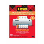 Scotch 3 mm Thermal Laminating Pouches 5 Count