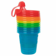 Take & Toss CoComelon Toddler Sippy Cups Toddler Cups with Lid and Travel  Cap Baby Essentials 10 Oz 8 Count