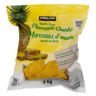 Kirkland Signature Golden Sweet Pineapple Chunks ~2 kg