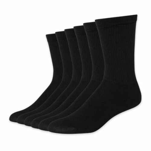 Hanes Men's Cushion Crew Socks