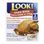 Large cooking oven bags 2 un