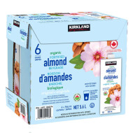 Kirkland Signature Organic Original Almond Beverage, 6 x 946 ml