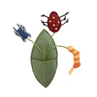 Whisker City® Surprise Leaf with Bugs Cat Toy