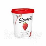 Yoplait Source Strawberry Yogurt 650G