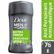 Dove MenPlusCare Extra Fresh Non Irritant Anti-Perspirant Stick 76G