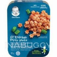 GERBER Graduates Lil' Entrees Pasta Stars in Meat Sauce with Green Beans 192G