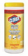 Clorox Disinfecting Lemon Scent Wipes 35EA