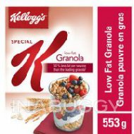 Kellogg‘s Special K* Low Fat Granola cereal 553G