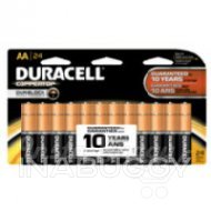 Duracell 15V Coppertop Alkaline AA Batteries (24PK)
