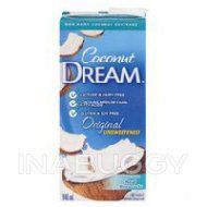 Coconut Dream Original Unsweetened Non Dairy Beverage 946ML