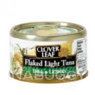 Clover Leaf Tuna Dill & Lemon Flaked Light 85G