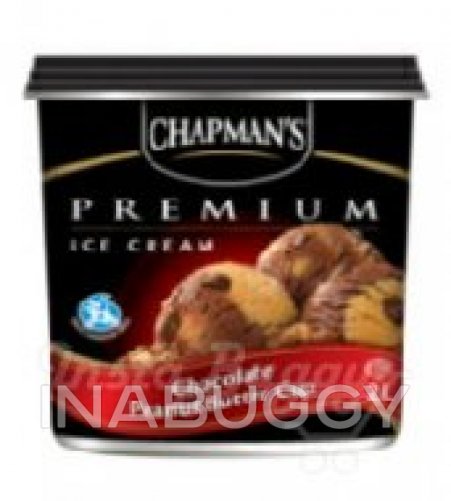 Premium Cookies & Cream Ice Cream - 2 L Tub - Chapman's