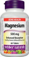 Webber Naturals Magnésium, Absorption accrue, 500 mg, 60 comprimés