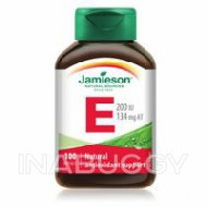 Jamieson Laboratories Jamieson Vitamin E 200 IU Softgels 134 mg at (100GELS)
