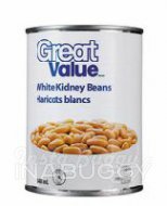 Great Value White Kidney Beans 540ML