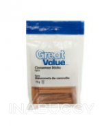 Great Value Cinnamon Sticks Spice 75G