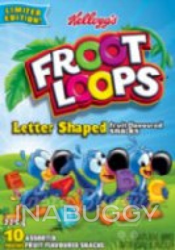 Kellogg‘s Froot Loops Letter Shaped Fruit Flavoured Snacks 10pk 225g Walmart Saskatoon 6602