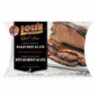 Lou's Tender & Slow Roasted Shaved Beef Au Jus 400G