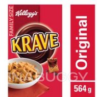 Kellogg‘s Krave Chocolate Flavour Cereal Family Size 564G