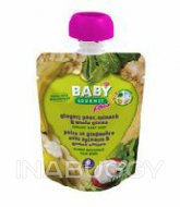 Baby Gourmet Plus Gingery Pear Spinach & Whole Grains 128ML