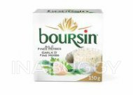 Boursin Garlic And Fine Herbs Cheese 150G