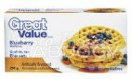 Great Value Waffles Blueberry 280G