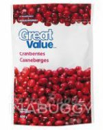 Great Value Cranberries 600G