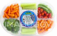 Freshline Vegetable Tray with Lighthouse Ranch Dip 1 Tray 1 Dip