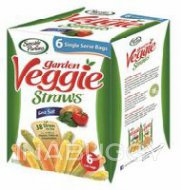 Emb. multiple de pailles aux légumes du jardin Sensible Portions original, 6X28 g, Veggie Straws