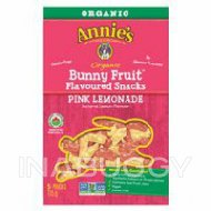 Annie‘s Homegrown Organic Pink Lemonade Bunny Fruit Flavoured Snacks (5PK) 115G