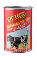 Wal-Mart Ol‘Roy Maintenance Wet Dog Food 652G